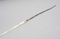 Archived Images\H_numbers\H3501-H4000\H3783.34.02.jpg; H3783.34; La Berardiere fencing foil; foil blade, fencing, French